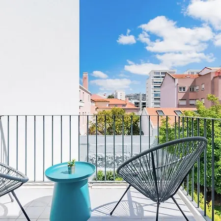 Apartament Campo De Ourique Deluxe Mid-term Lizbona